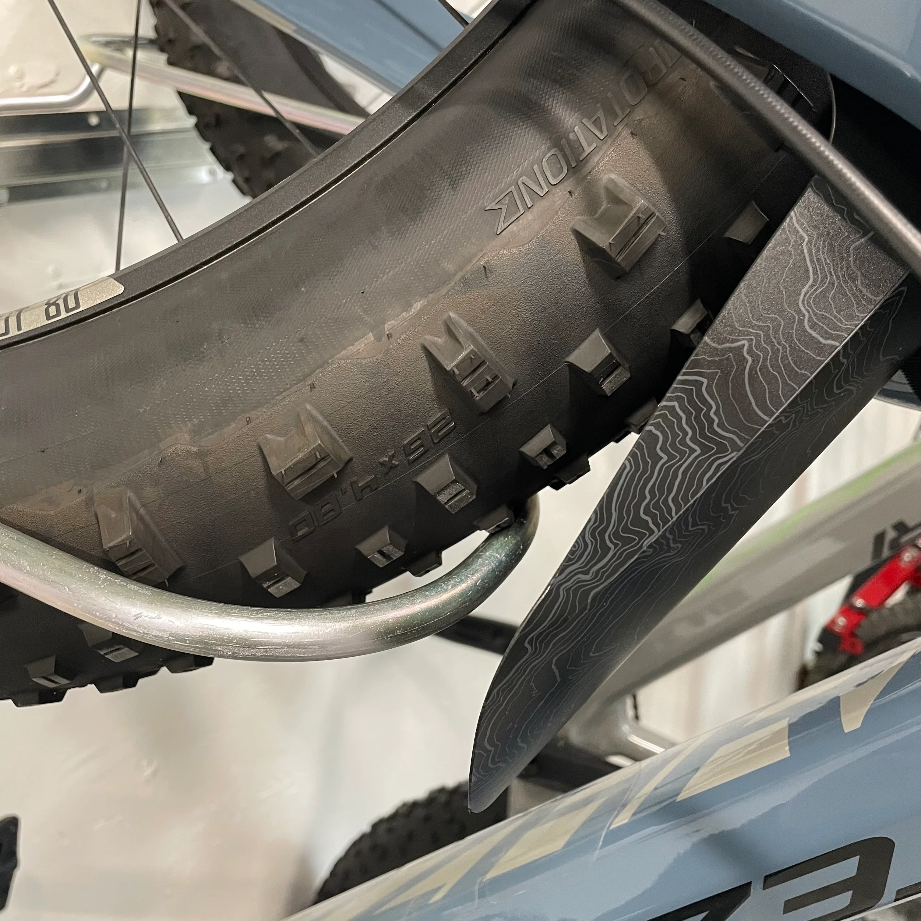 Fat Tire Tilt & Pivot Garage Bike Rack - Image 7