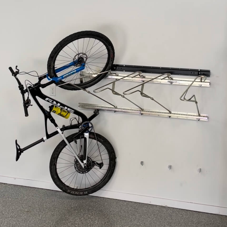Tilt & Pivot Garage Bike Rack - Image 12