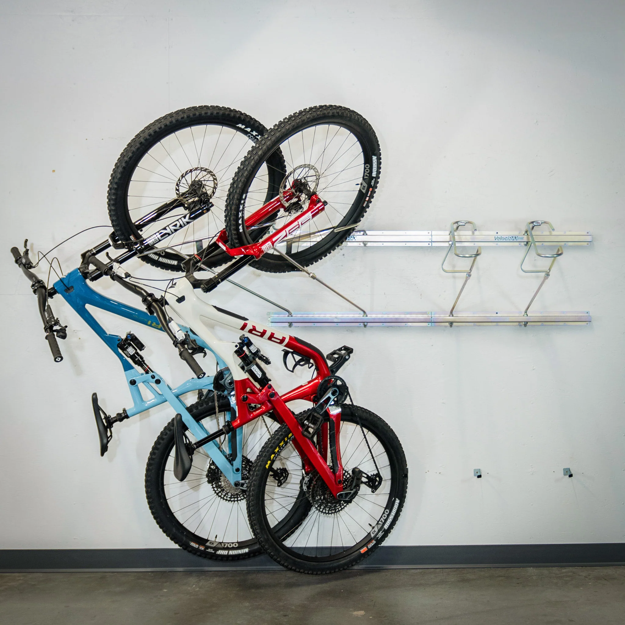Tilt & Pivot Garage Bike Rack - Image 15